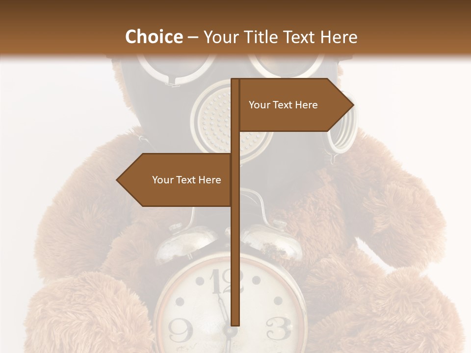 Ecology Gas Hazard PowerPoint Template