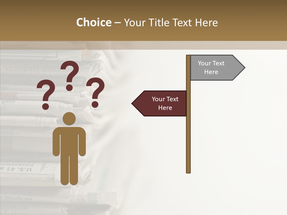 Humorou Profe Ional Toon PowerPoint Template