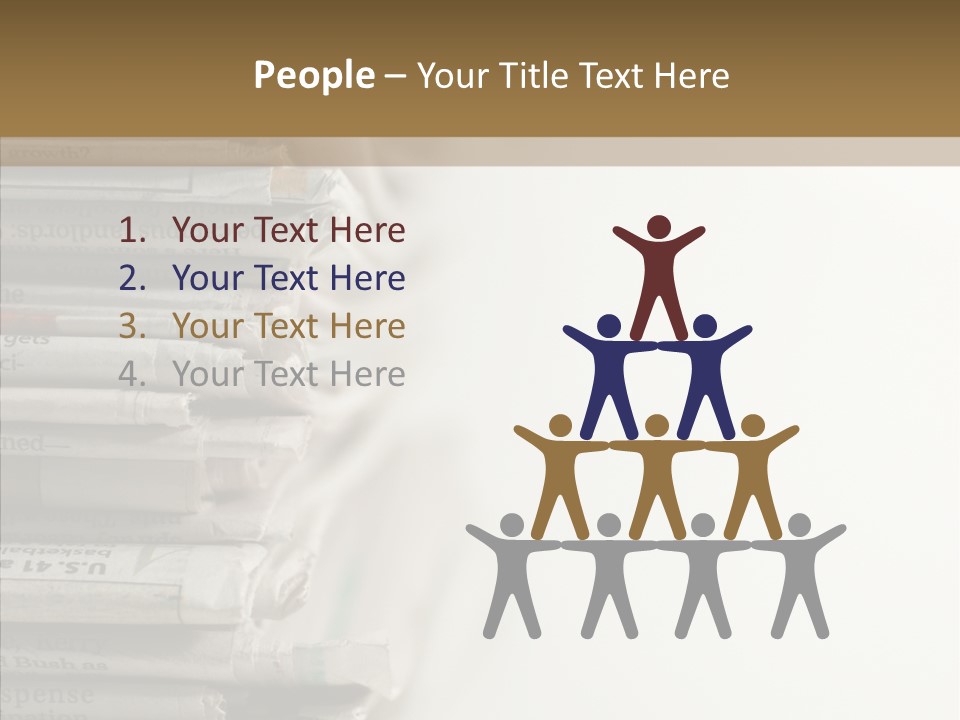 Humorou Profe Ional Toon PowerPoint Template