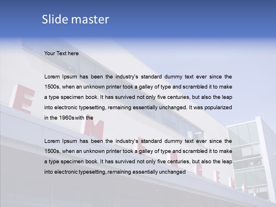 Sky Medics Urgency PowerPoint Template