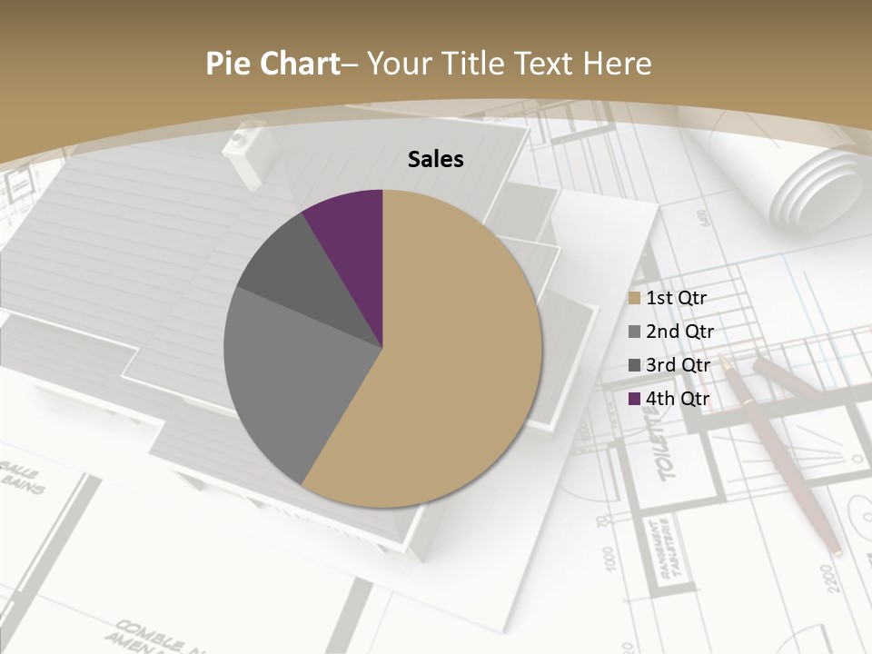 Plan Composition Residence PowerPoint Template