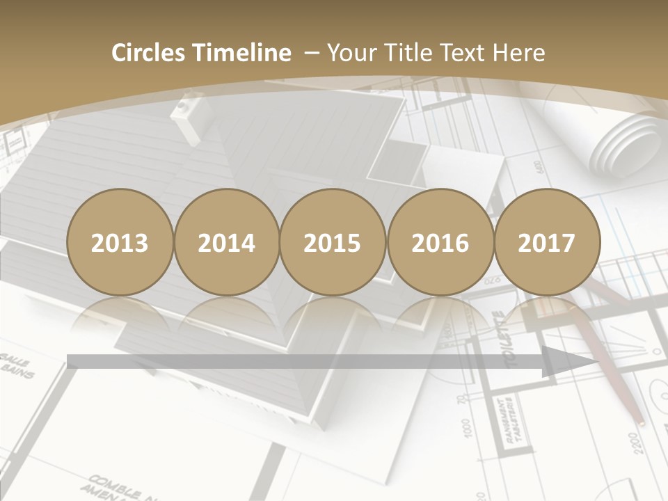 Plan Composition Residence PowerPoint Template