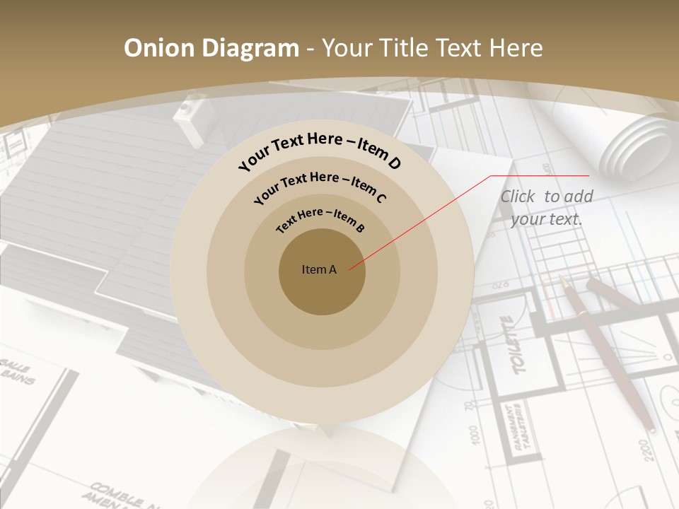Plan Composition Residence PowerPoint Template