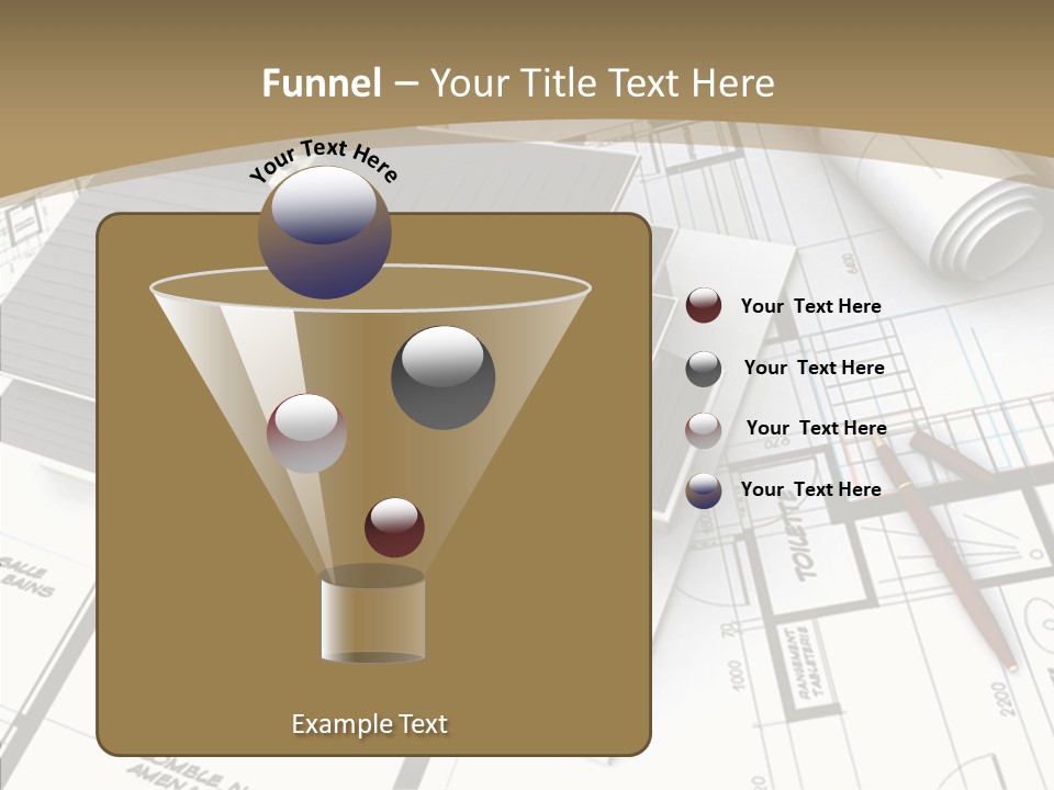 Plan Composition Residence PowerPoint Template