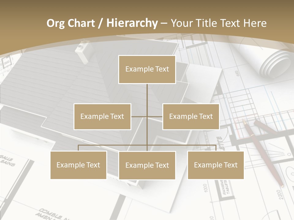 Plan Composition Residence PowerPoint Template
