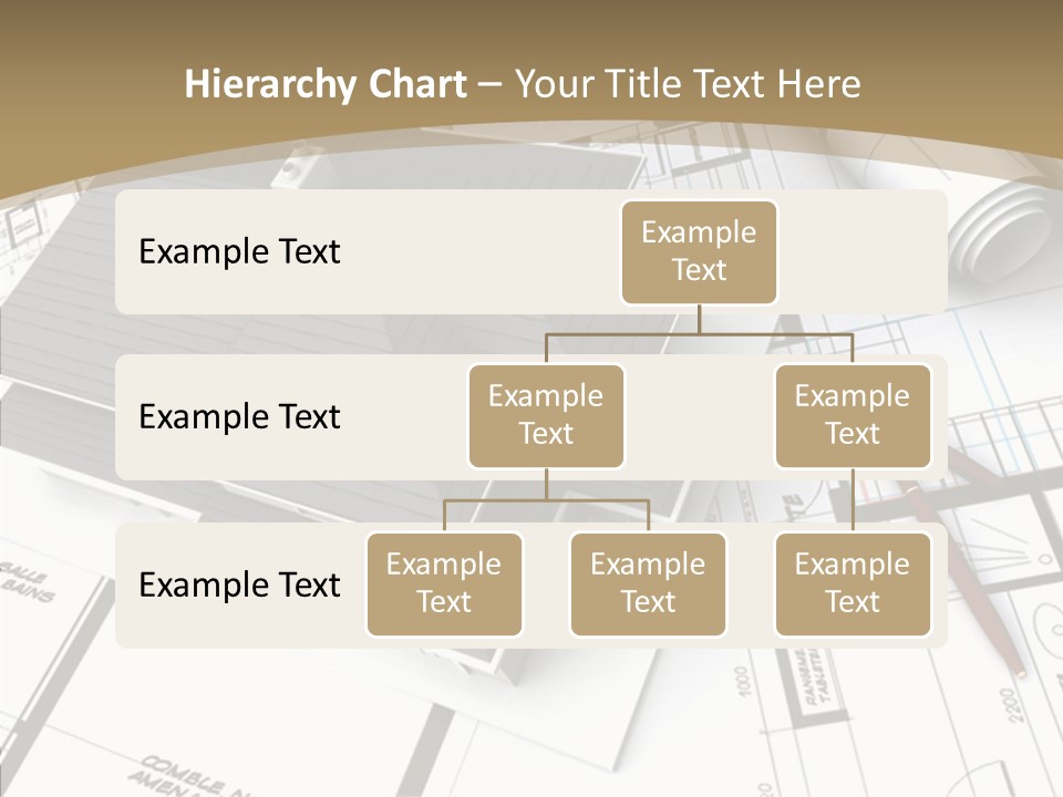 Plan Composition Residence PowerPoint Template