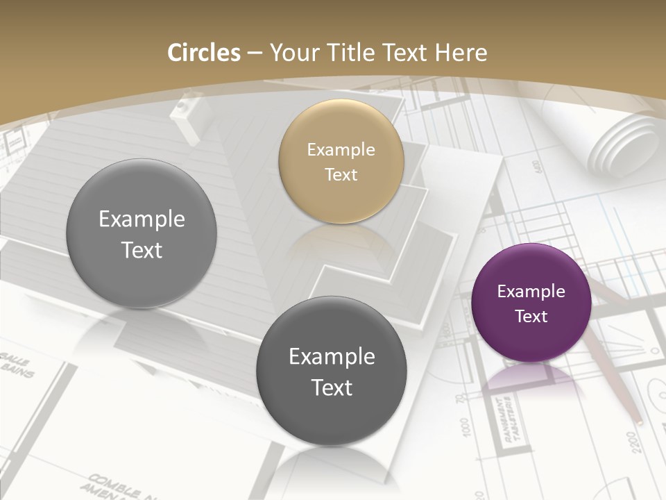 Plan Composition Residence PowerPoint Template
