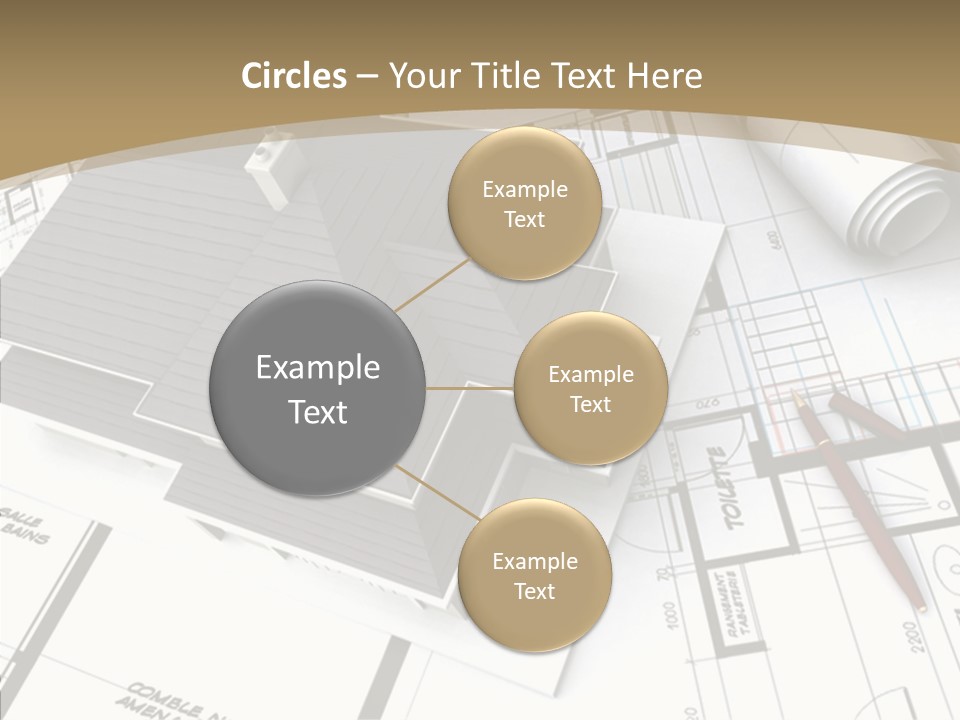 Plan Composition Residence PowerPoint Template