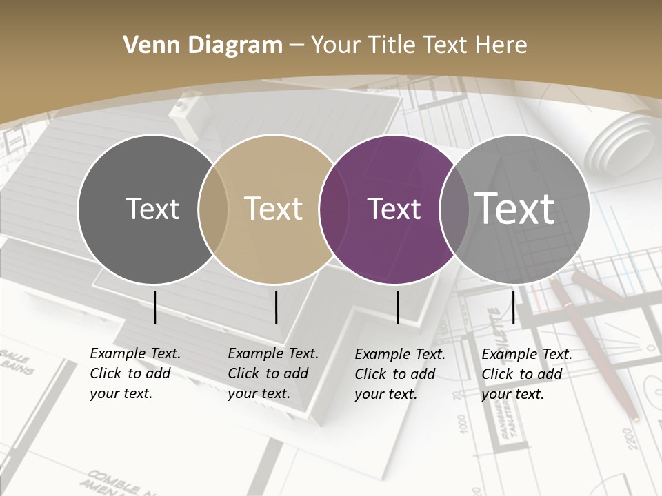 Plan Composition Residence PowerPoint Template