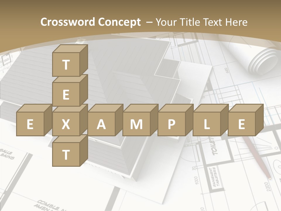 Plan Composition Residence PowerPoint Template