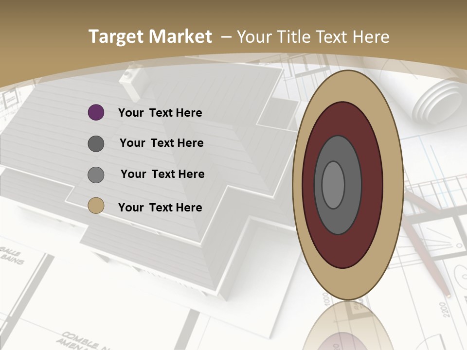 Plan Composition Residence PowerPoint Template
