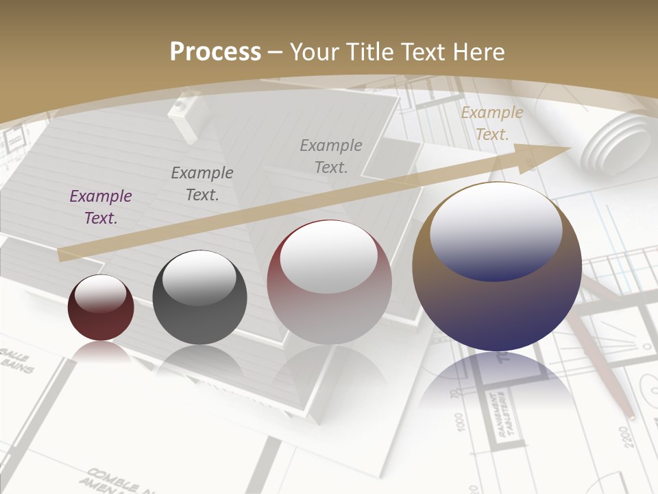 Plan Composition Residence PowerPoint Template