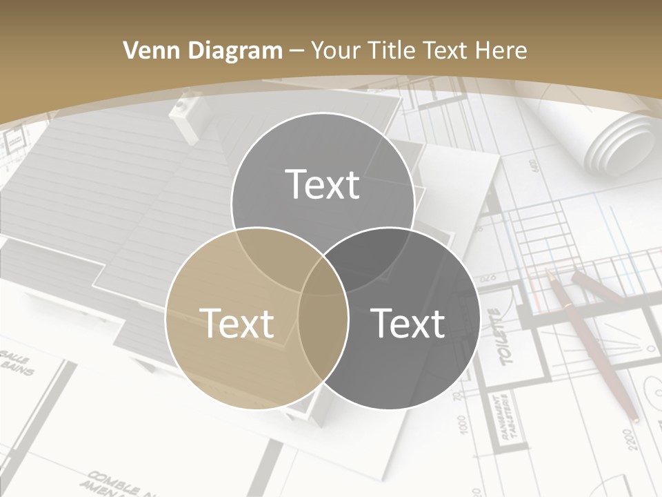 Plan Composition Residence PowerPoint Template