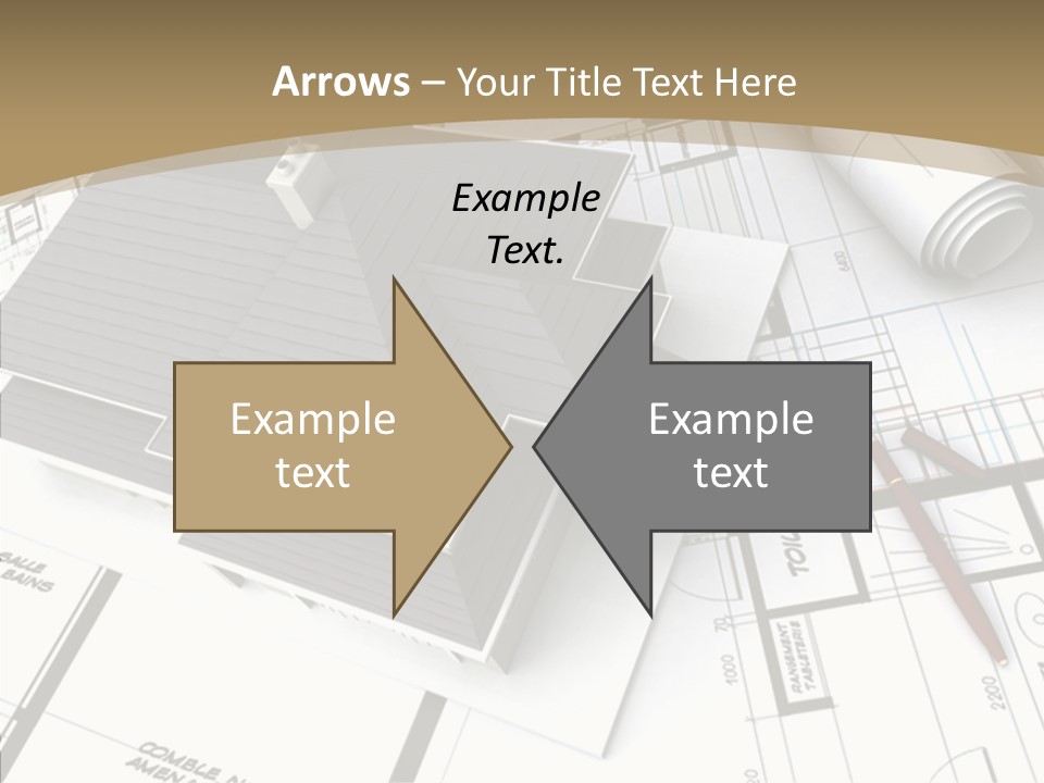 Plan Composition Residence PowerPoint Template