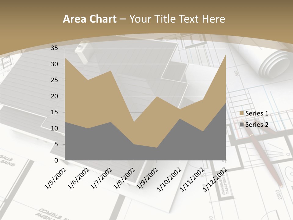 Plan Composition Residence PowerPoint Template