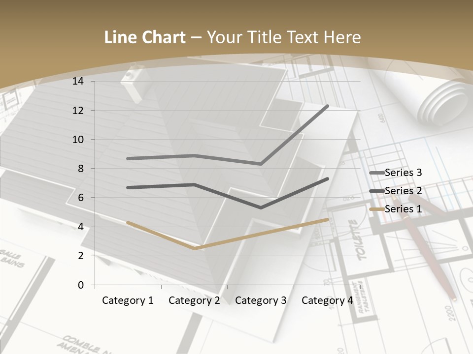 Plan Composition Residence PowerPoint Template