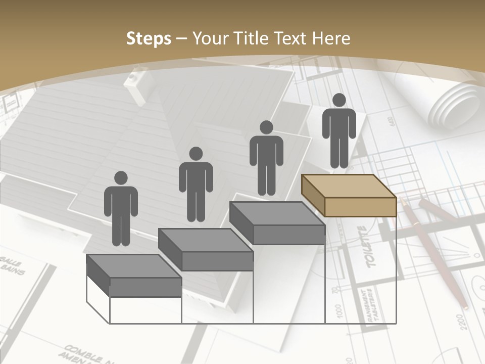 Plan Composition Residence PowerPoint Template