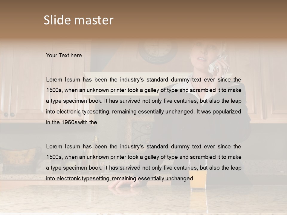 Team Per On Table PowerPoint Template