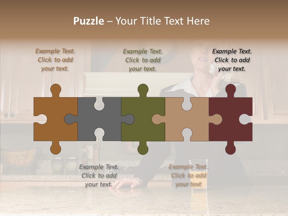 Team Per On Table PowerPoint Template