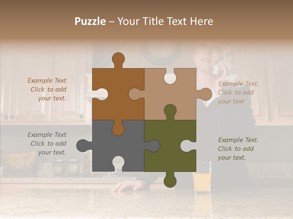 Team Per On Table PowerPoint Template