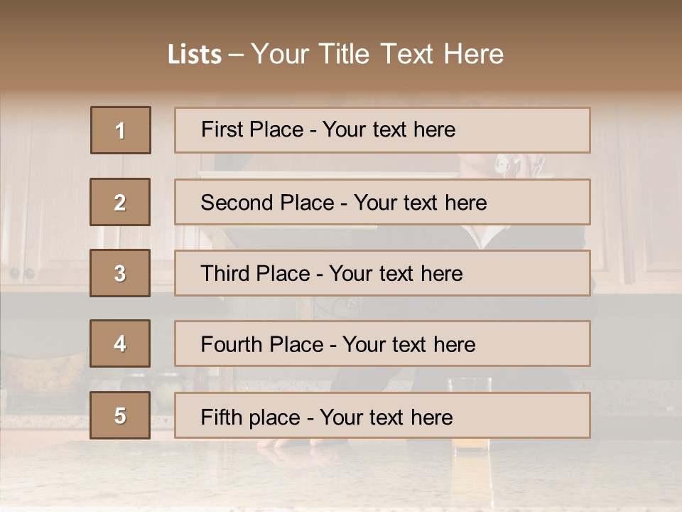 Team Per On Table PowerPoint Template