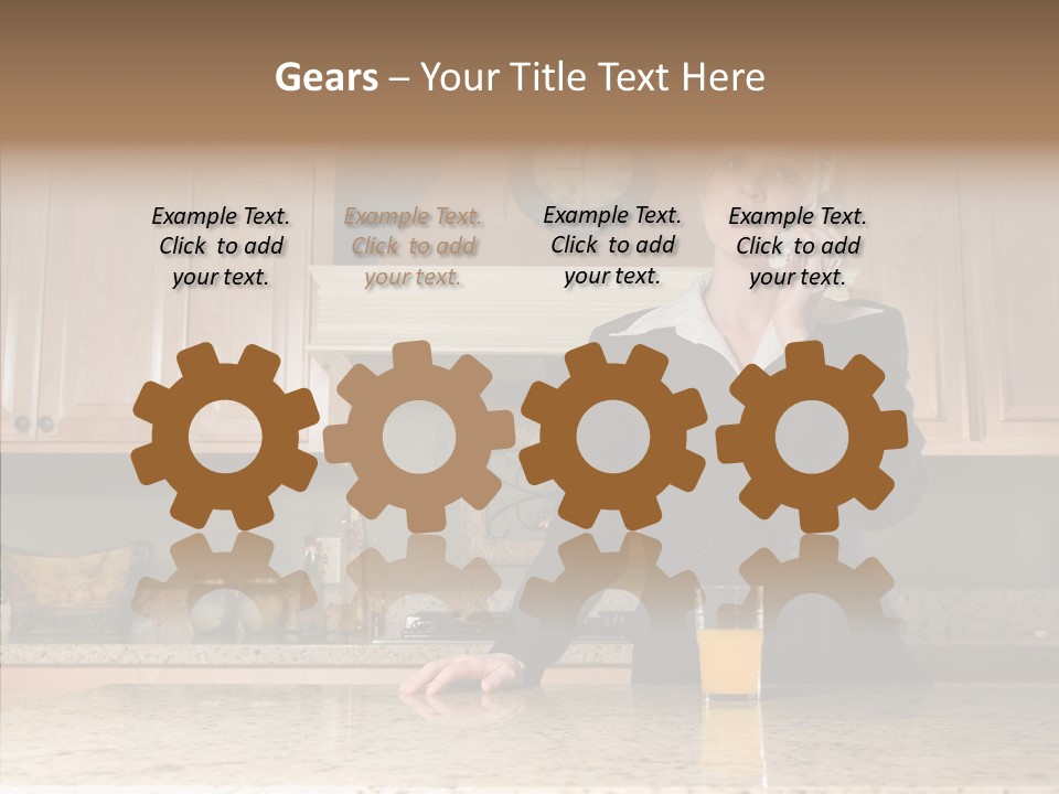Team Per On Table PowerPoint Template