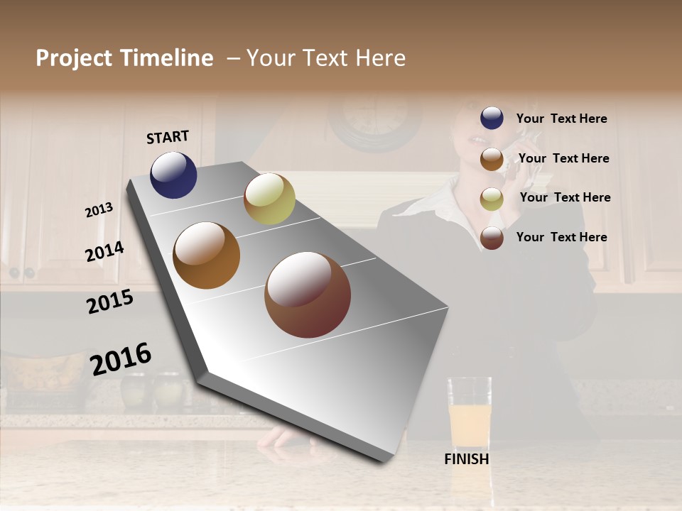 Team Per On Table PowerPoint Template