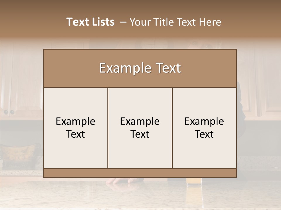 Team Per On Table PowerPoint Template
