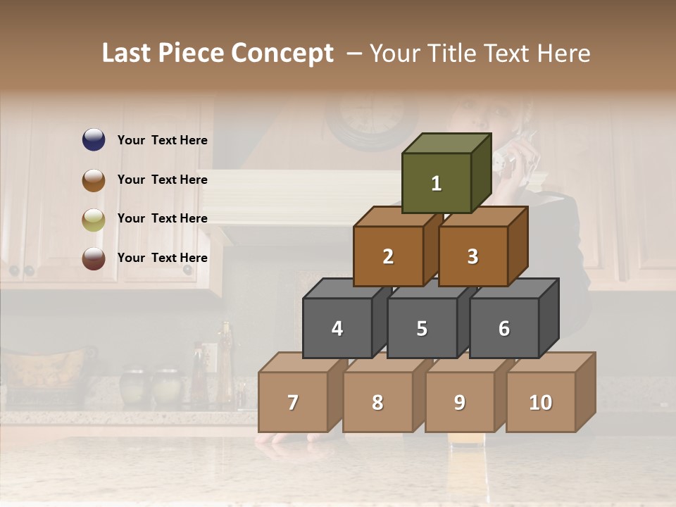 Team Per On Table PowerPoint Template