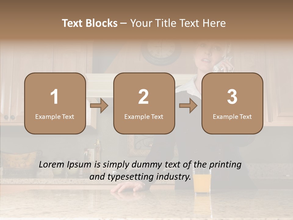 Team Per On Table PowerPoint Template