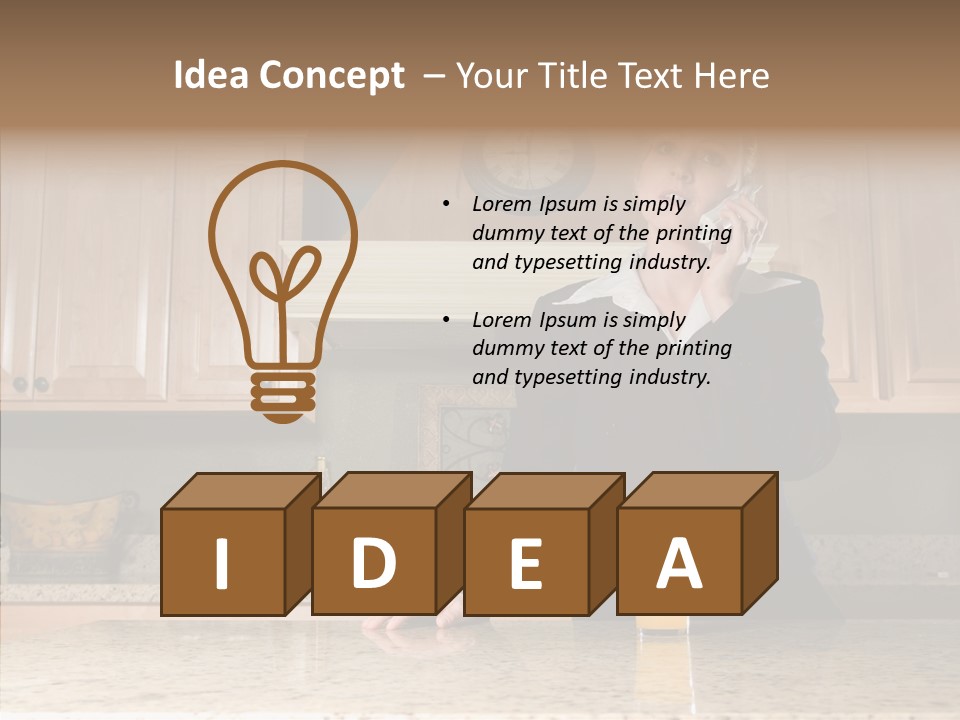 Team Per On Table PowerPoint Template