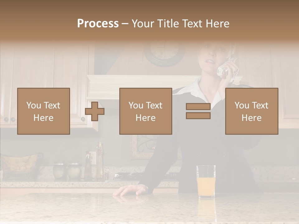 Team Per On Table PowerPoint Template