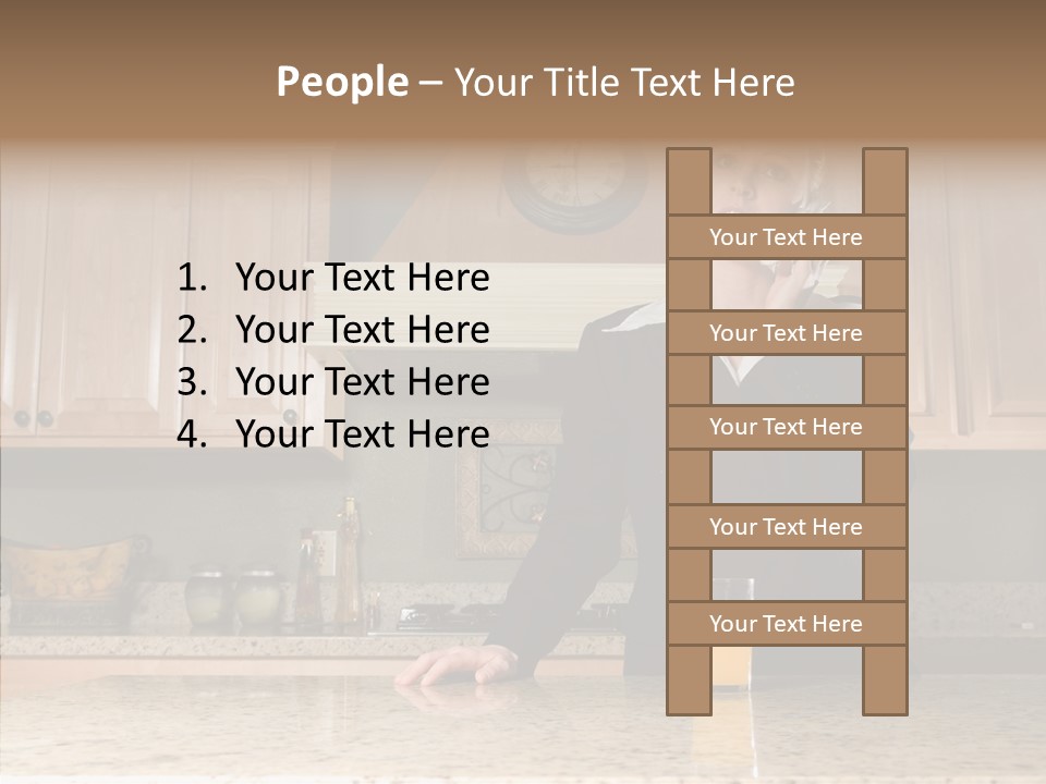 Team Per On Table PowerPoint Template