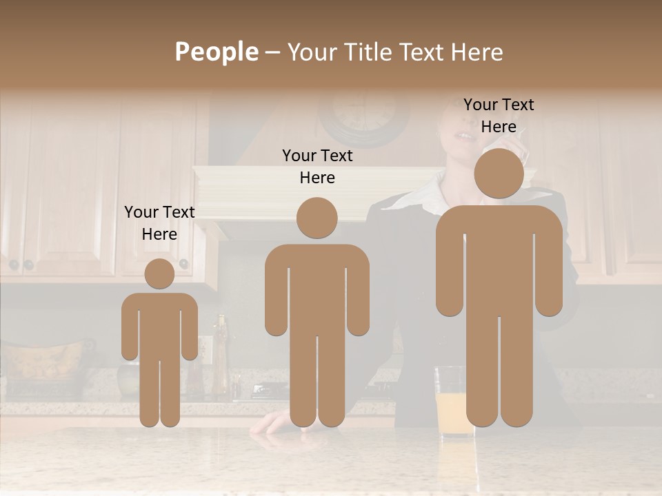 Team Per On Table PowerPoint Template