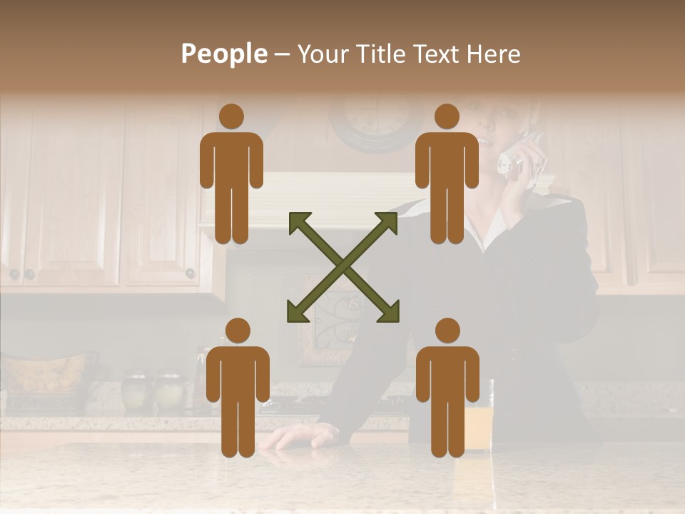 Team Per On Table PowerPoint Template