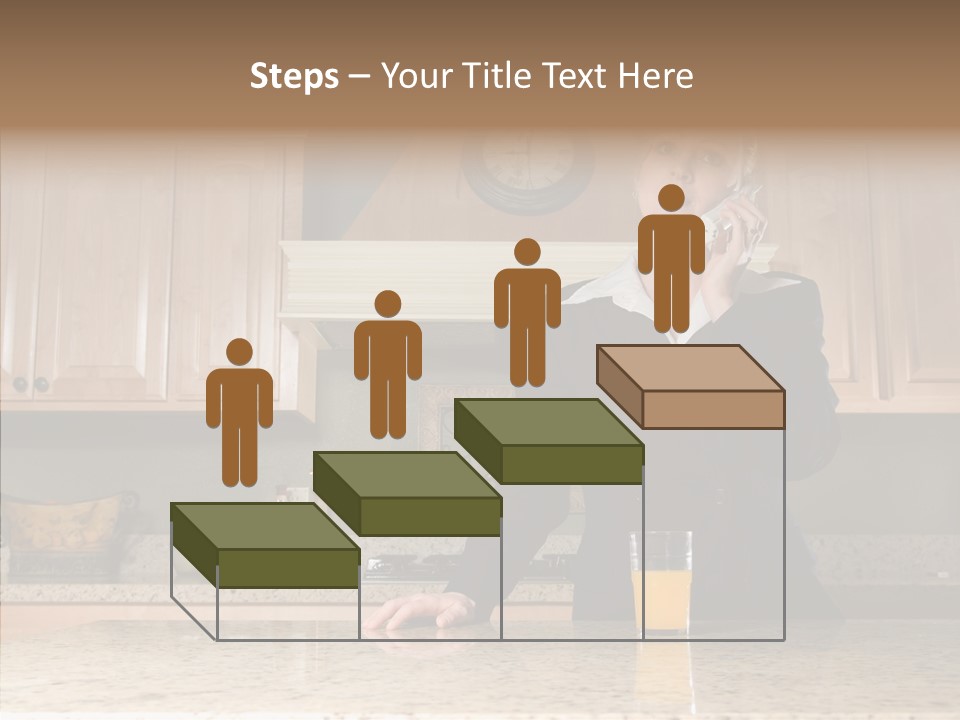 Team Per On Table PowerPoint Template