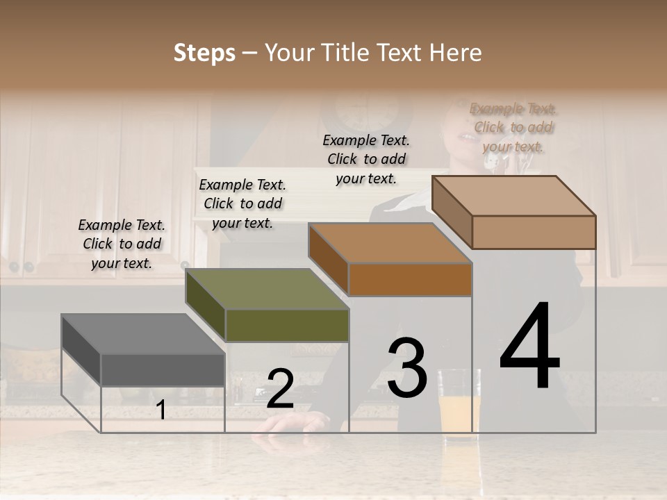 Team Per On Table PowerPoint Template