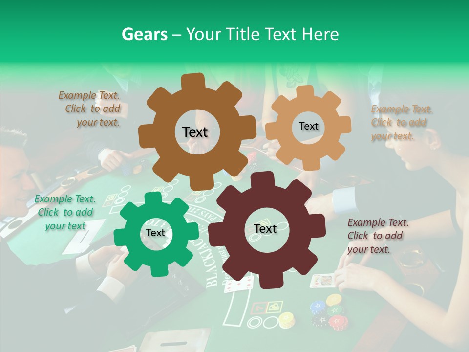 Group Communication Chair PowerPoint Template