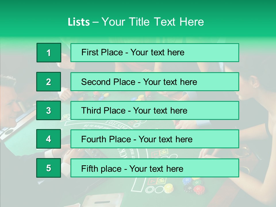 Group Communication Chair PowerPoint Template