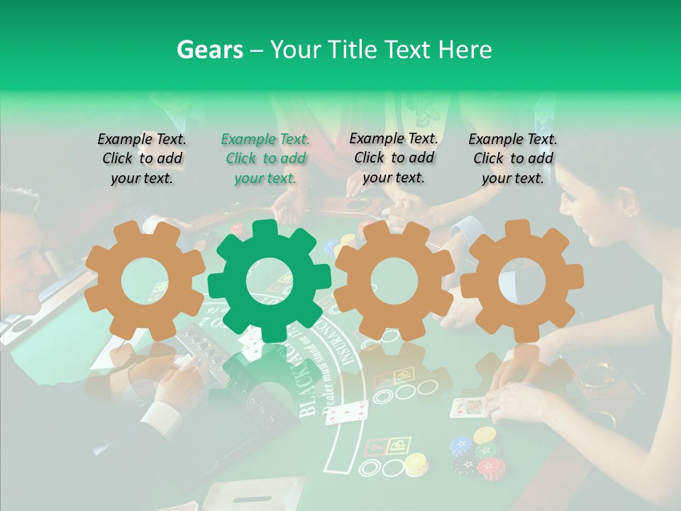 Group Communication Chair PowerPoint Template