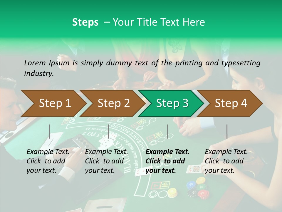 Group Communication Chair PowerPoint Template