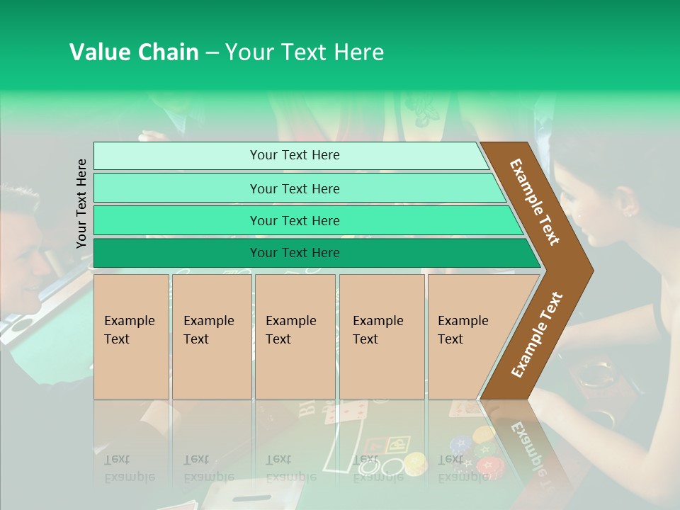 Group Communication Chair PowerPoint Template