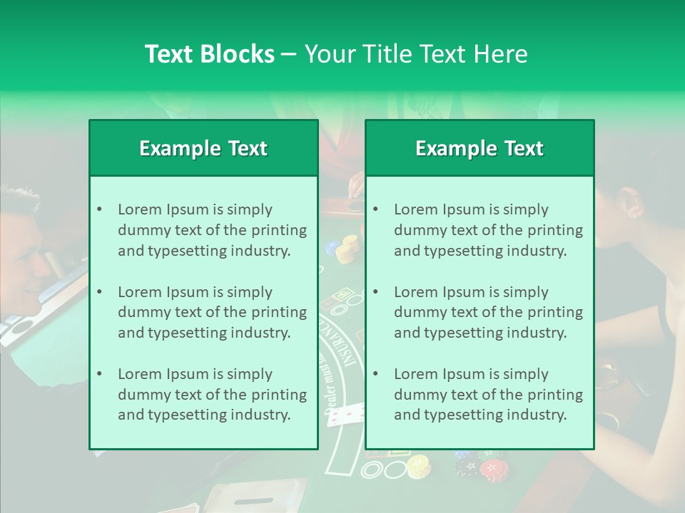 Group Communication Chair PowerPoint Template