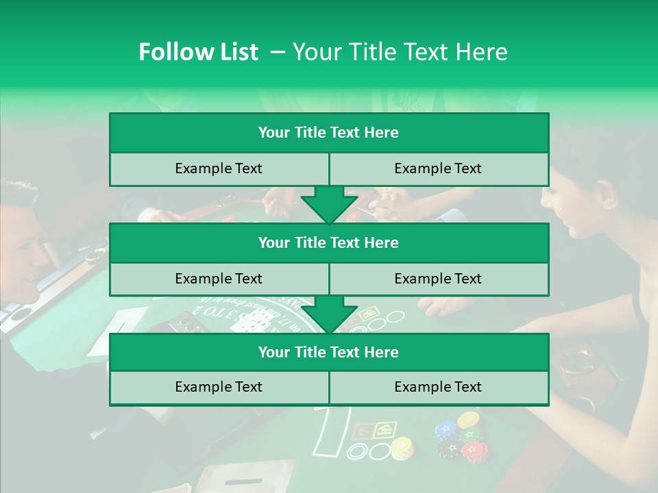 Group Communication Chair PowerPoint Template