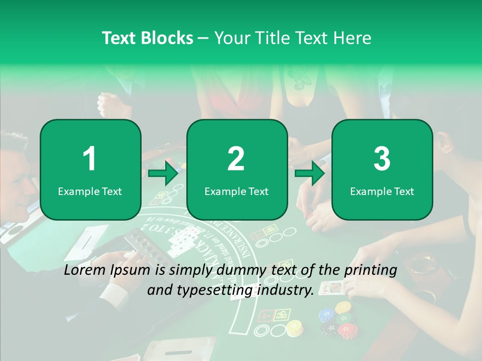 Group Communication Chair PowerPoint Template