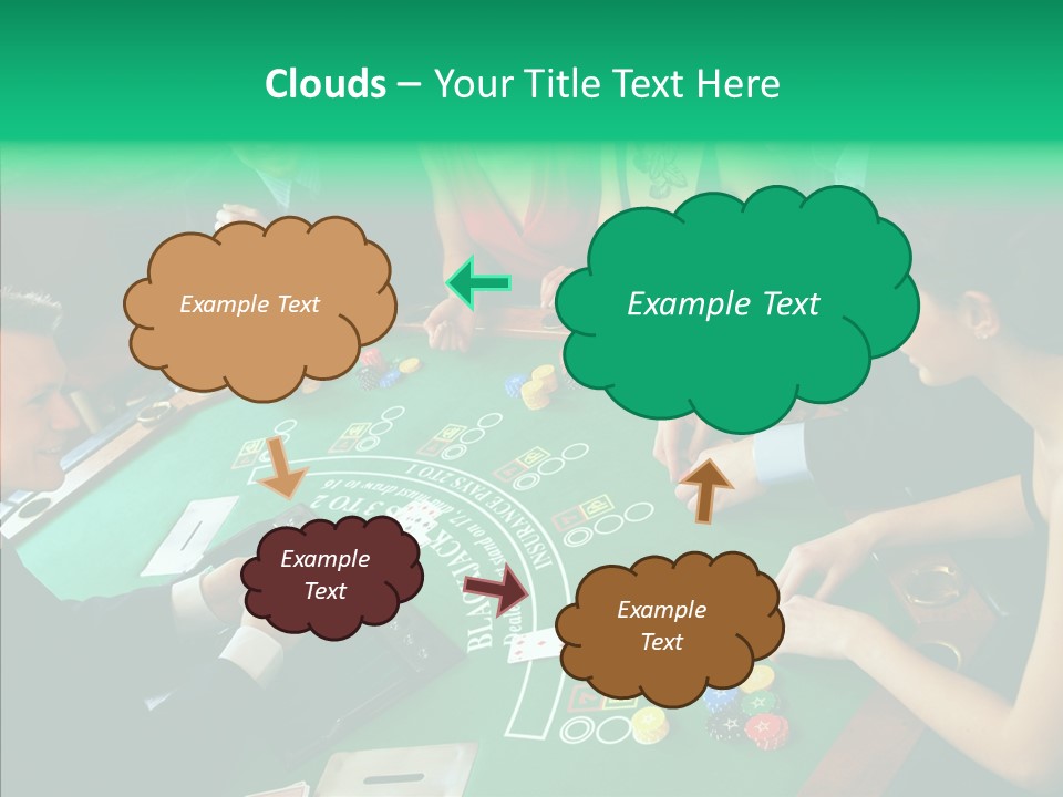 Group Communication Chair PowerPoint Template