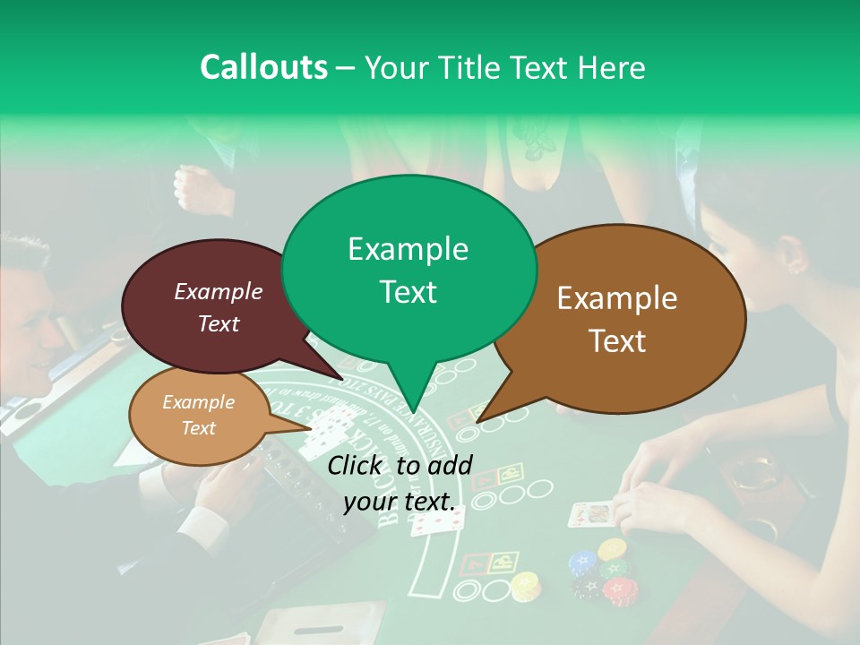 Group Communication Chair PowerPoint Template