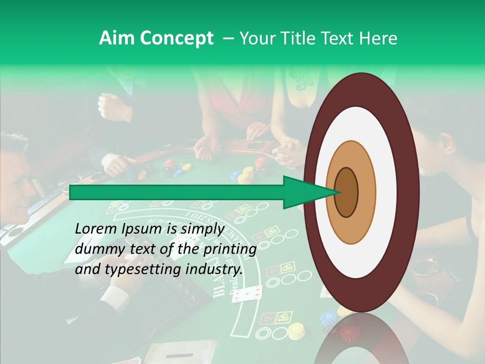 Group Communication Chair PowerPoint Template