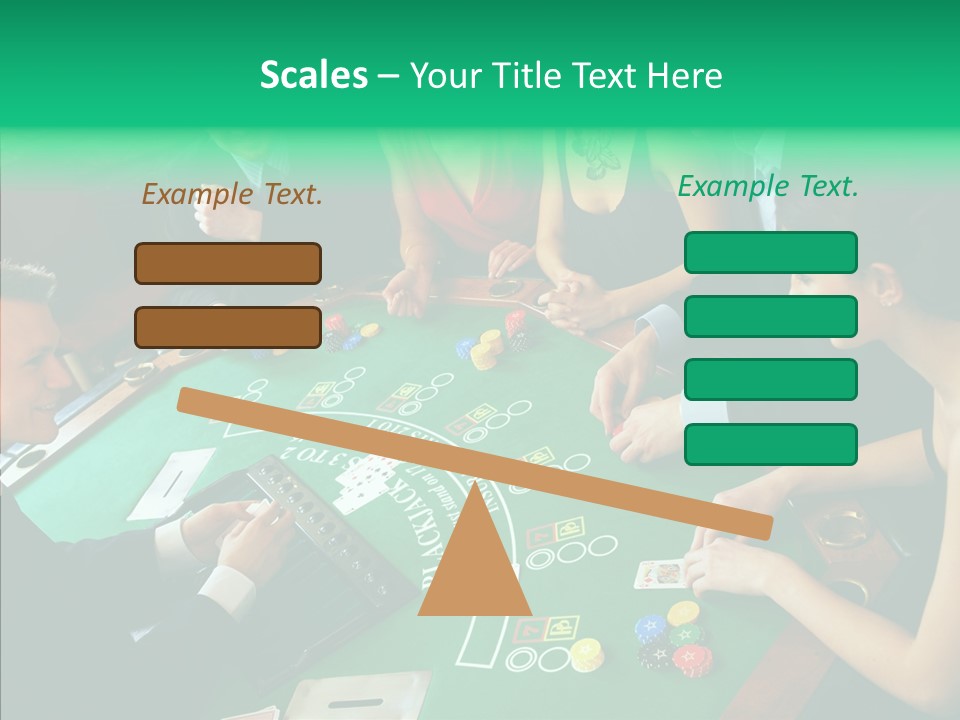 Group Communication Chair PowerPoint Template