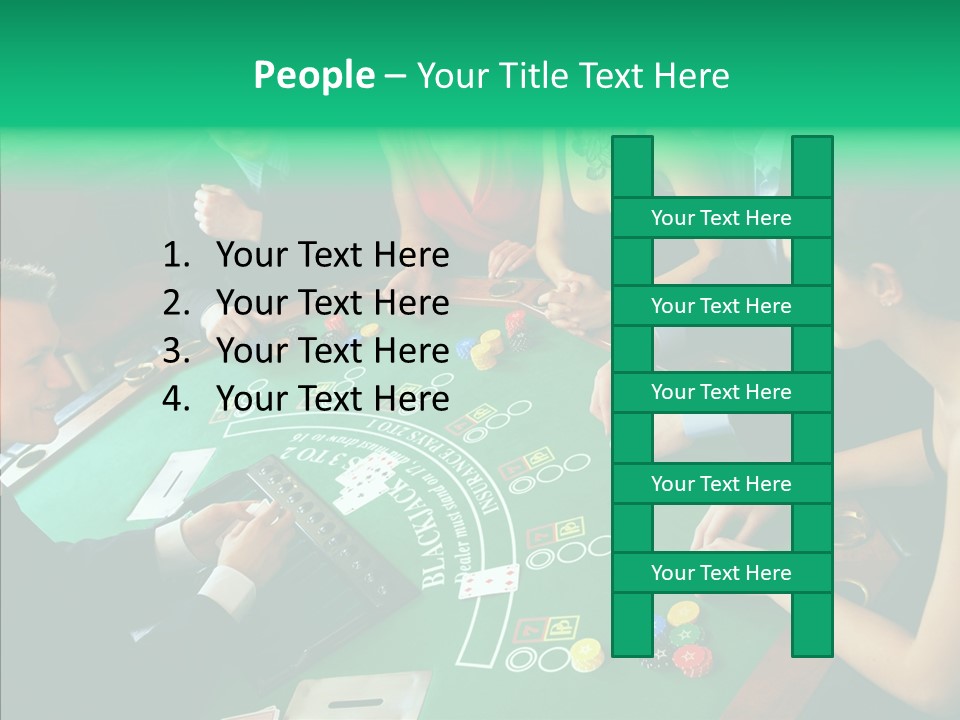 Group Communication Chair PowerPoint Template
